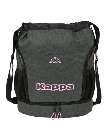 SACO MOCHILA KAPPA "SILVER PINK"