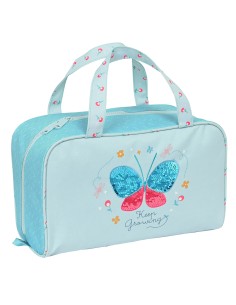 NECESER RECTANGULAR BLACKFIT8 "MARIPOSA" Neceser-Merender...