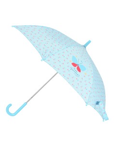 PARAGUAS MANUAL 48 cm BLACKFIT8 "MARIPOSA"
