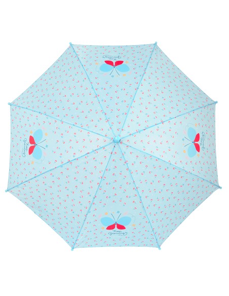 PARAGUAS MANUAL 48 cm BLACKFIT8 "MARIPOSA"