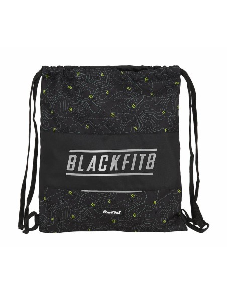 SACO PLANO RECICLABLE BLACKFIT8 "TOPOGRAPHY"