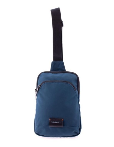 Bandolera Lateral Vogart Ness Azul Lago Bolsos Hombre | F...