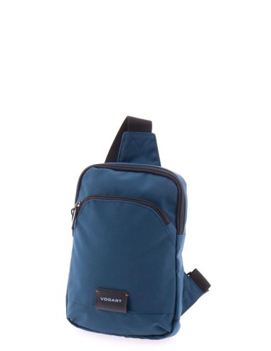 Bandolera Lateral Vogart Ness Azul Lago Bolsos Hombre | F...