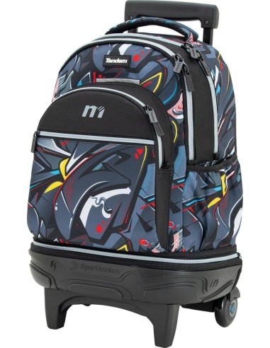 Mochila Carro Fijo Compact Desmontable Graff Mochilas con...