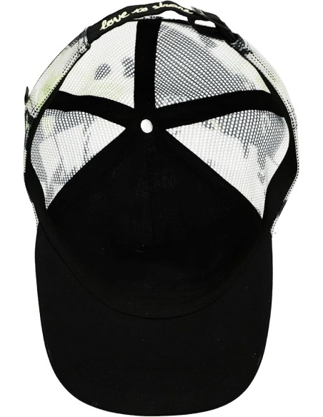 Anekke Gorra Negro/Blanco Complementos | Fraber