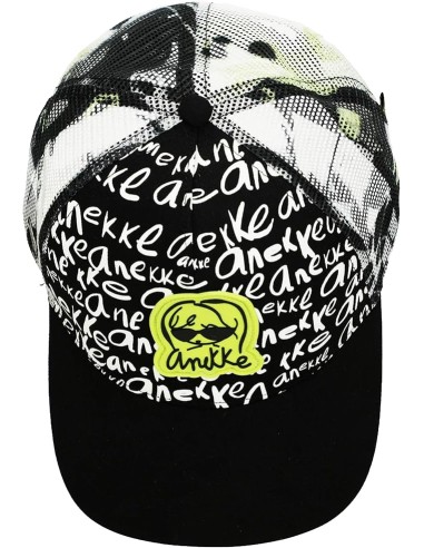 Anekke Gorra Negro/Blanco Complementos | Fraber