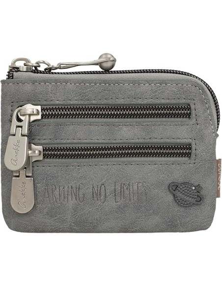 Monedero Tres Cremalleras Anekke Sophia Monedero Mujer | ...