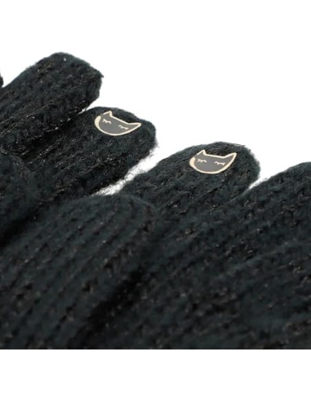Guante Logomania Anekke Negro Nuevos Productos | Fraber