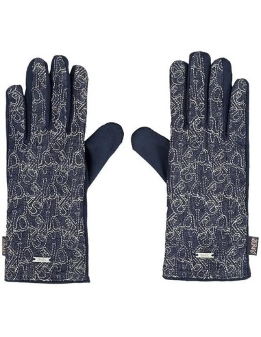 Guantes Tejido Mujer Anekke Azul Complementos | Fraber