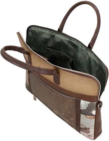 Portadocumentos Plano Mujer Anekke Outer Mochilas-Cartero...