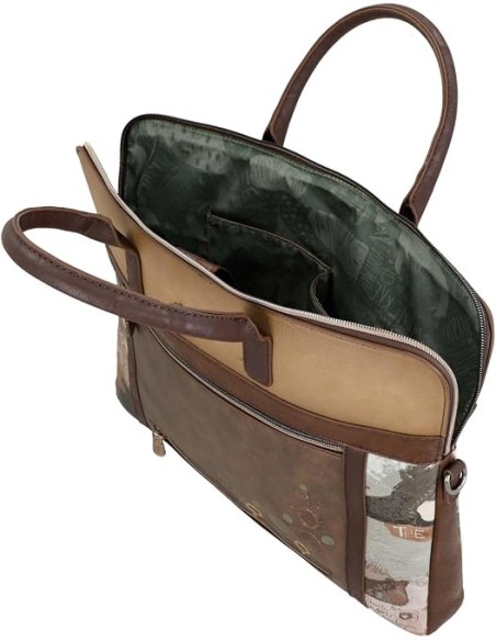 Portadocumentos Plano Mujer Anekke Outer Mochilas-Cartero...