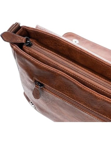 Cartera Portaordenador  15,3" Matties 40103 Marrón Mochil...