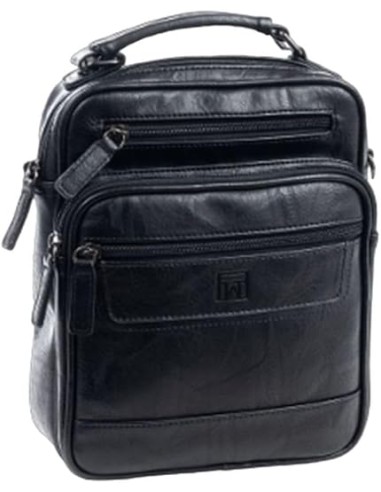 Bolso Bandolera Grande Matties Classic 40120-20 Negro Bol...