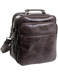 Bolso Bandolera Doble Matties Classic 40121-30 Marrón Bol...