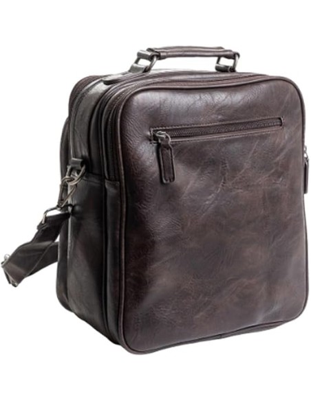 Bolso Bandolera Doble Matties Classic 40121-30 Marrón Bol...