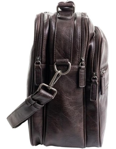 Bolso Bandolera Doble Matties Classic 40121-30 Marrón Bol...