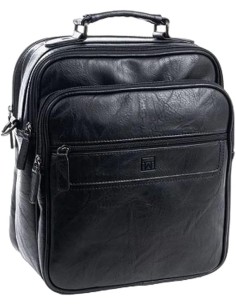 Bolso Bandolera Doble Matties Classic 40121-20 Negro Bols...