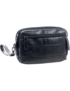 Cartera De Mano Doble Matties Classic 40123-20 Negro Bols...