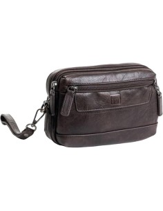 Cartera De Mano Doble Matties Classic 40123-30 Marrón Bol...