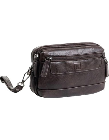 Cartera De Mano Doble Matties Classic 40123-30 Marrón Bol...