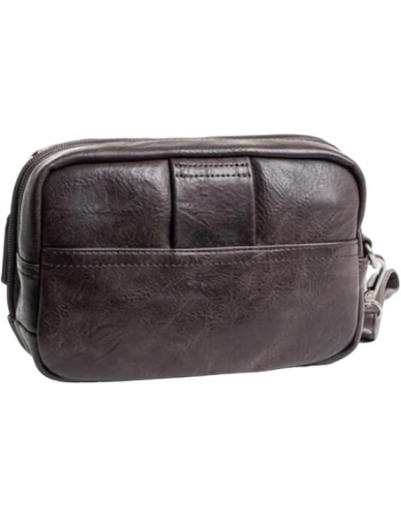 Cartera De Mano Doble Matties Classic 40123-30 Marrón Bol...
