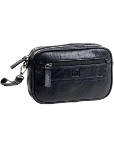 Cartera De Mano Matties Classic 40126-20 Negro Bolsos Hom... 2