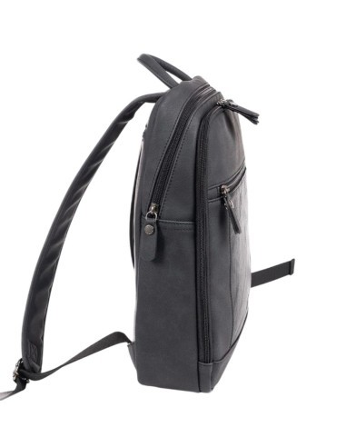 Mochila Matties Canvas 40165-20 Negro Mochilas Hombre | F...