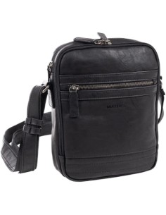 Bolso Bandolera Doble Juvenil Matties 40170-20 Negro Bols...