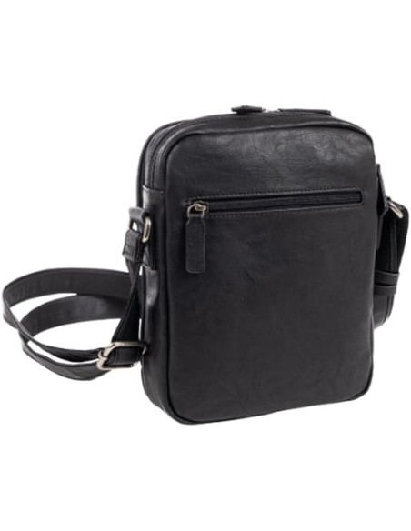 Bolso Bandolera Doble Juvenil Matties 40170-20 Negro Bols...