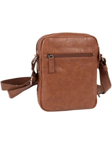 Bolso Bandolera Doble Juvenil Matties 40170-12 Cuero Bols...