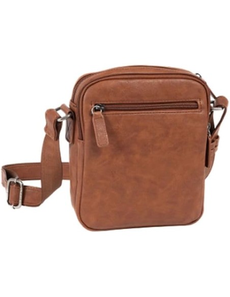 Bolso Bandolera Doble Juvenil Matties 40171-12 Cuero Bols...