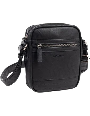 Bolso Bandolera Doble Juvenil Matties 40171-20 Negro Bols...