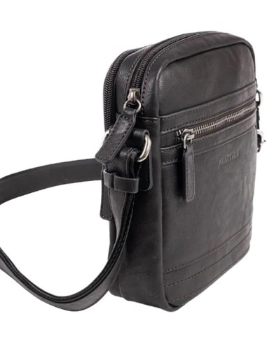 Bolso Bandolera Doble Juvenil Matties 40171-30 Café Bolso...