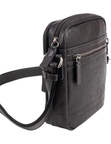 Bolso Bandolera Doble Juvenil Matties 40171-30 Café Bolso...