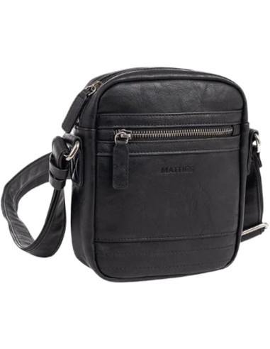 Bolso Bandolera Juvenil Matties 40172-20 Negro Bolsos Hom...