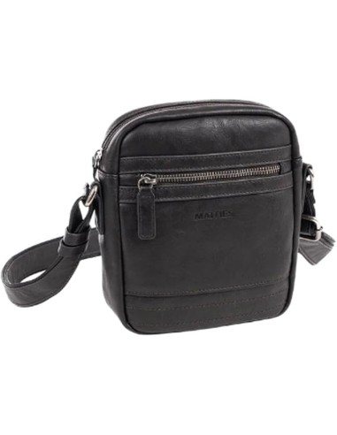 Bolso Bandolera Juvenil Matties 40172-30 Café Bolsos Homb...