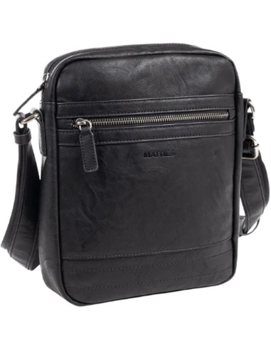 Bolso Bandolera Juvenil Matties 40173-20 Negro Bolsos Hom...