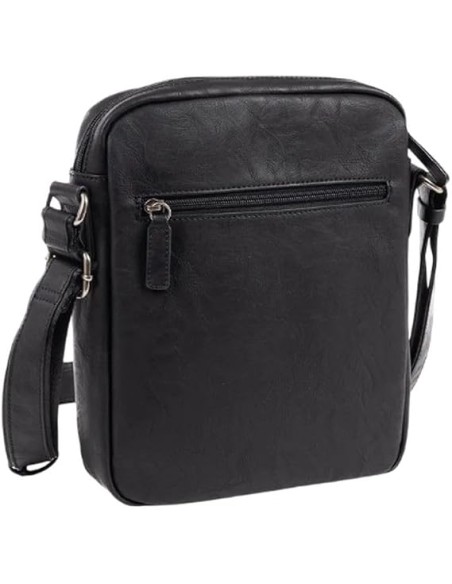 Bolso Bandolera Juvenil Matties 40173-20 Negro Bolsos Hom...