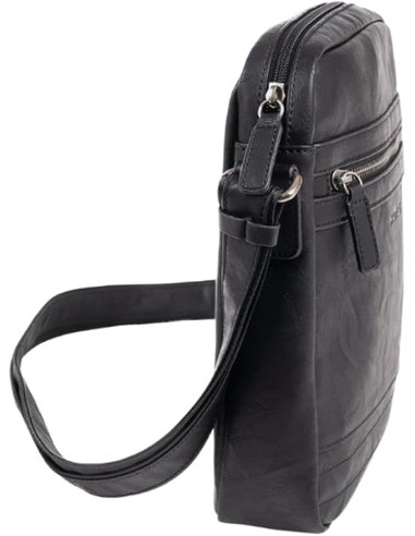 Bolso Bandolera Juvenil Matties 40173-20 Negro Bolsos Hom...