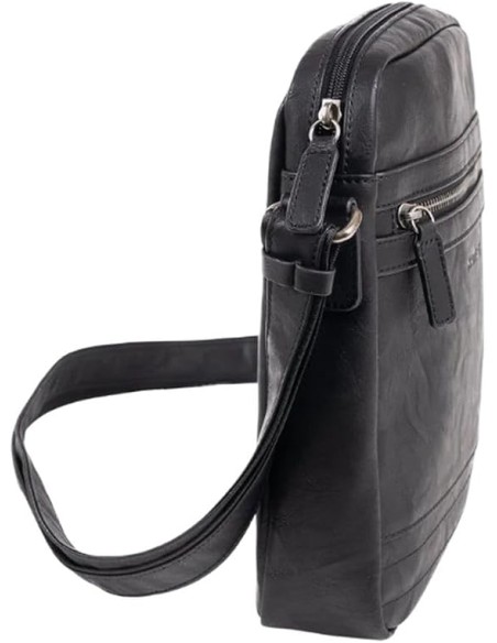 Bolso Bandolera Juvenil Matties 40173-20 Negro Bolsos Hom...
