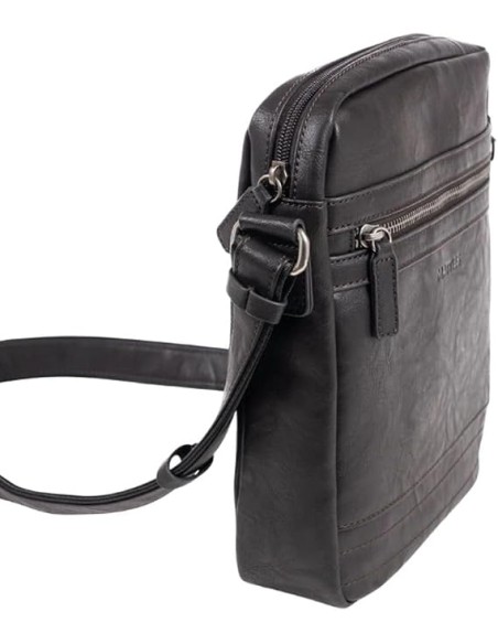 Bolso Bandolera Juvenil Matties 40173-30 Café Bolsos Homb...