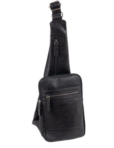 Bolso Bandolera Juvenil Matties 40174-20 Negro Bolsos Hom...