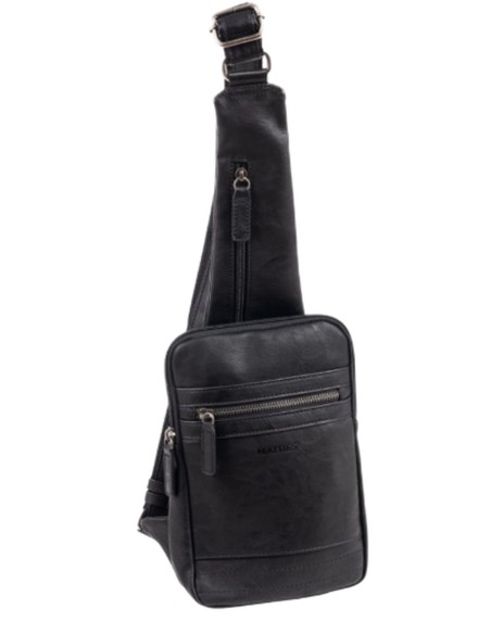 Bolso Bandolera Juvenil Matties 40174-20 Negro Bolsos Hom...