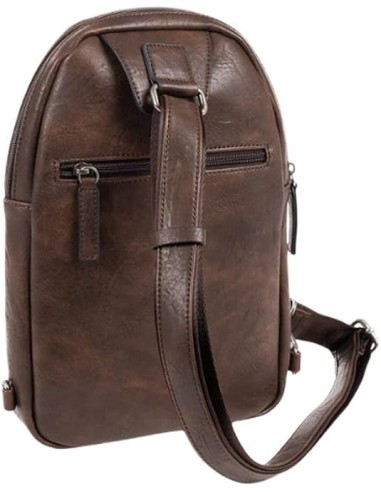 Mochila Bandolera Verota Matties 40180-80 Marrón Mochilas...