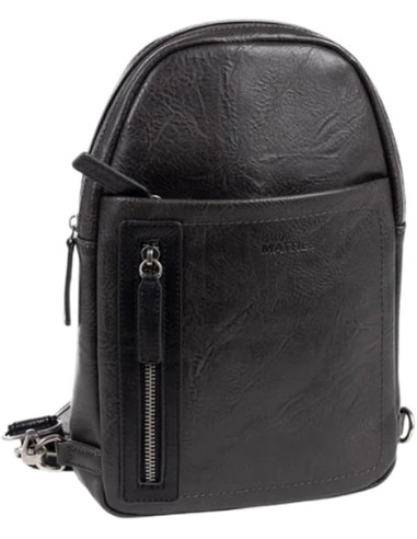 Mochila Bandolera Verota Matties 40180-20 Negro Mochilas ...