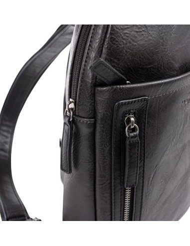 Mochila Bandolera Verota Matties 40180-20 Negro Mochilas ...