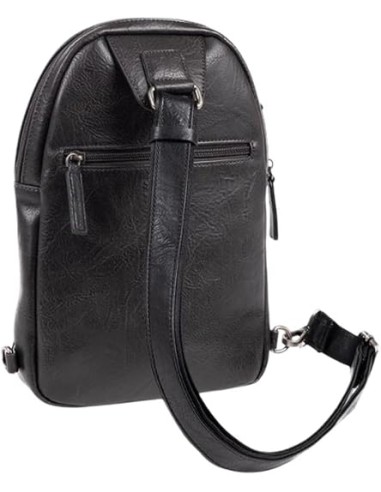 Mochila Bandolera Verota Matties 40180-20 Negro Mochilas ...