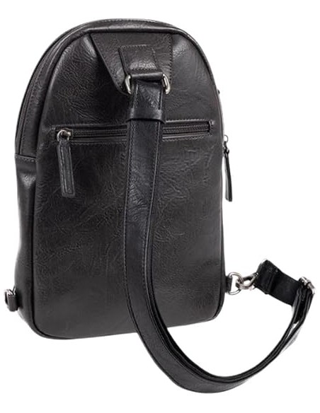 Mochila Bandolera Verota Matties 40180-20 Negro Mochilas ...