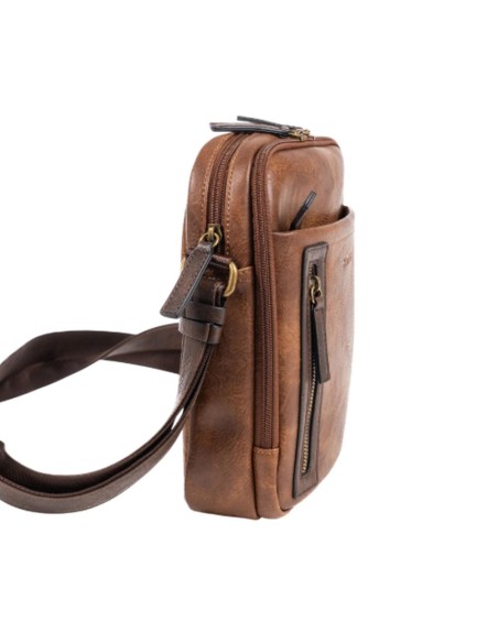 Bolso Doble Bandolera Matties Verona 40183-12 Camel Bolso...