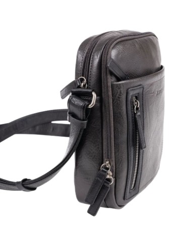 Bolso Bandolera Verota Matties 40183-20 Negro Nuevos Prod...